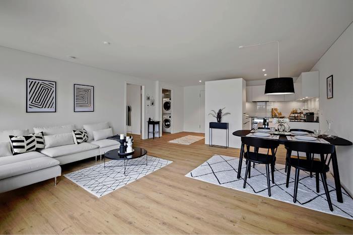 Wohnzimmer-Bodenbeläge