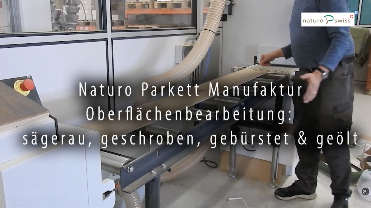 Reel – Naturo Parkett Oberflächenbearbeitung