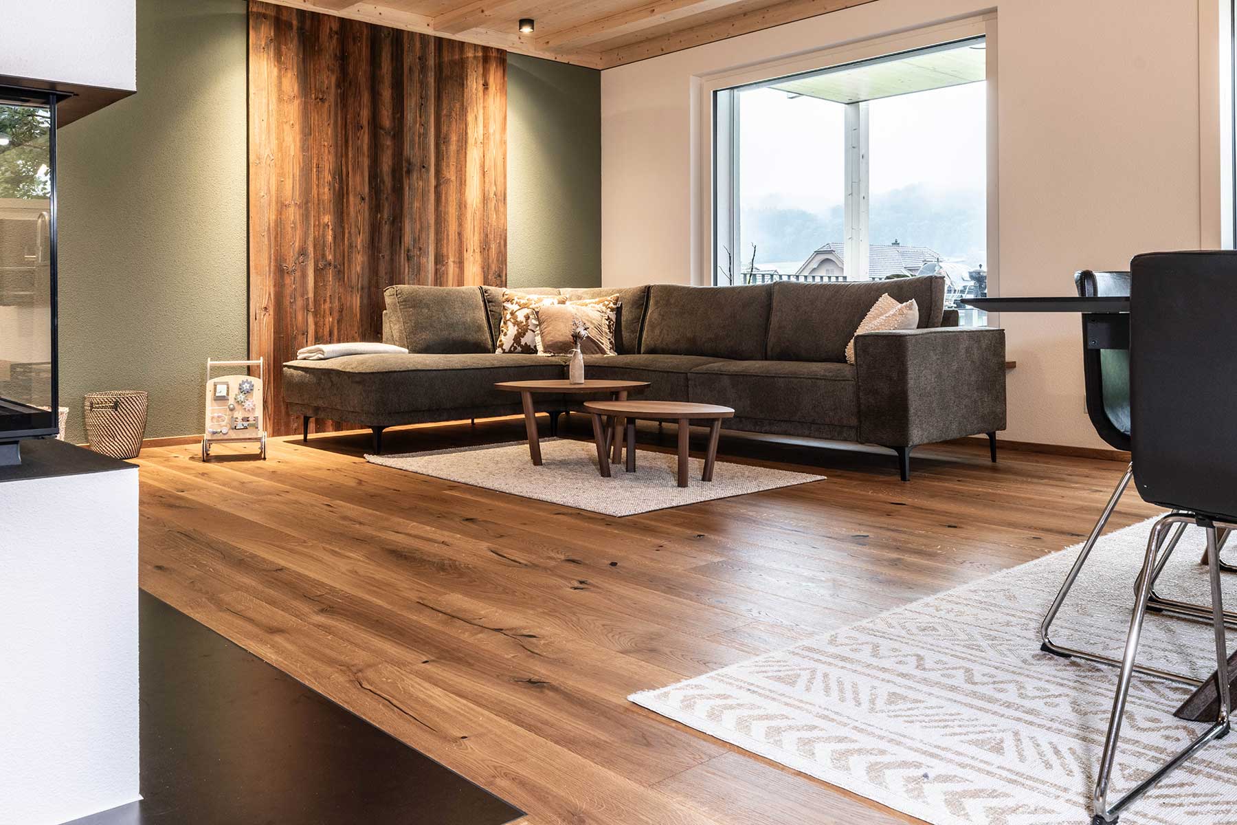 Parquet – Maison individuelle à Buchs