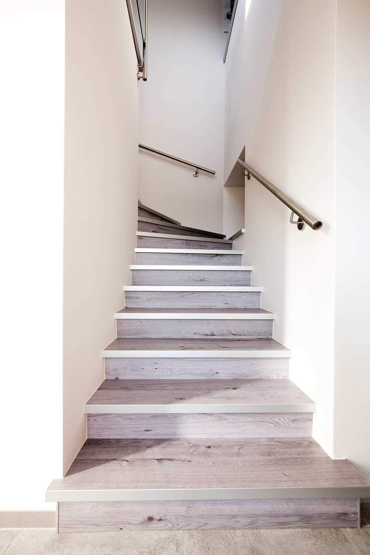 Printkork – Escalier  Eiche Eisgrau