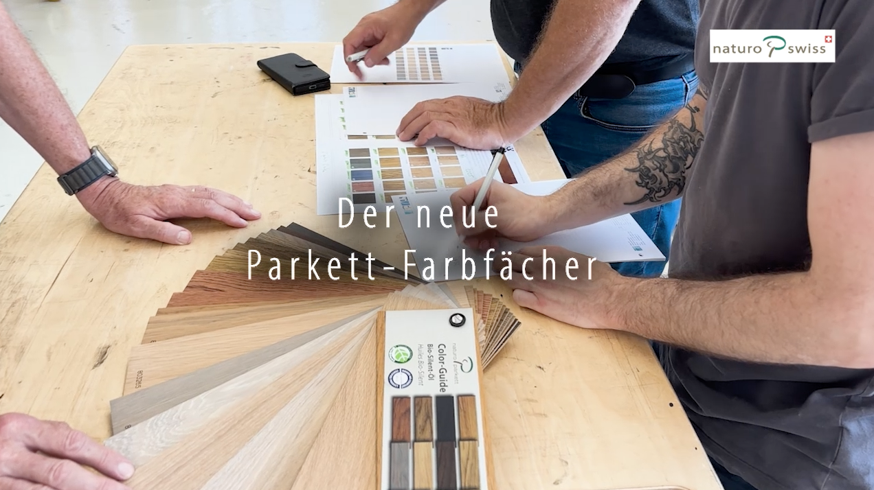 Reel – Der neue Parkett Farbfächer