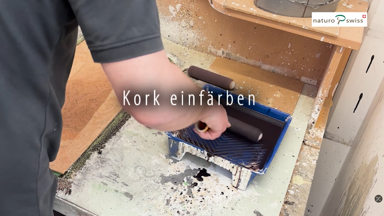Reel – Kork einfärben