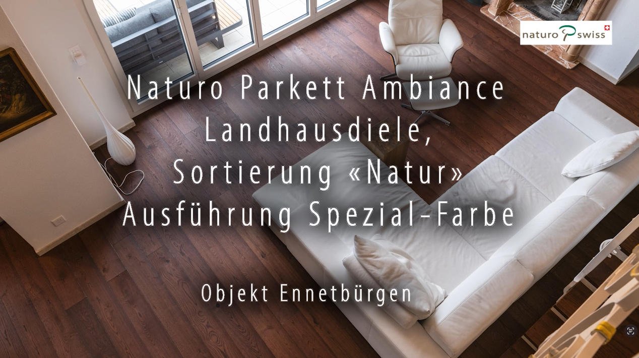 Reel – Referenzobjekt Naturo Parkett Ambiance