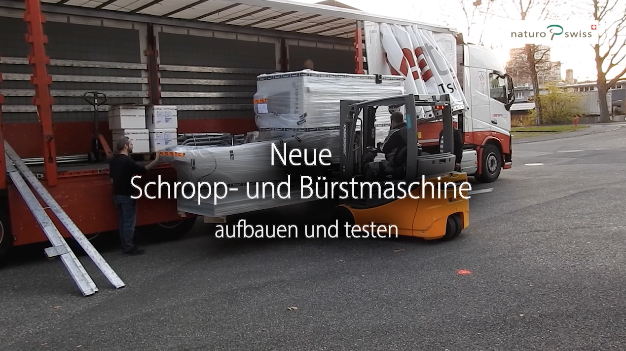 Reel – Die neue Schropp- und Bürstmaschine